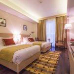 luxury room of the Zion Hotel Shimla